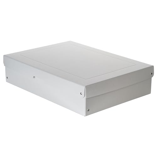 Original Falken PureBox Pro. Made in Germany. 100 mm hoch DIN A3 DIN ISO 9706 DIN ISO 16245-A. Säurefreie uns alterungsbeständige Aufbewahrungsbox mit Deckel geeignet für Archivierung Archivbox von FALKEN