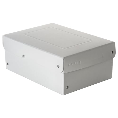 Original Falken PureBox Pro. Made in Germany. 100 mm hoch DIN A5 DIN ISO 9706 DIN ISO 16245-A. Säurefreie uns alterungsbeständige Aufbewahrungsbox mit Deckel geeignet für Archivierung Archivbox von FALKEN