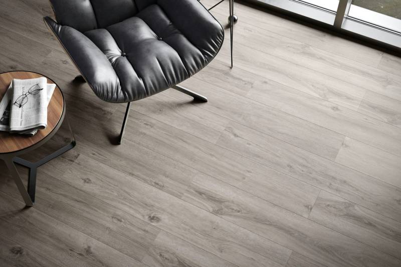 FALQUON GmbH Vinylboden THE FLOOR Wood, Klick-Dielen, Packung, In 1 Packung: 6 Paneele - 1,8m², 1 Packung: 6 Paneele - 1,8m² von FALQUON GmbH