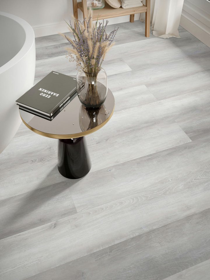 FALQUON GmbH Vinylboden THE FLOOR Wood, Klick-Dielen, Packung, In 1 Packung: 6 Paneele - 1,8m², 1 Packung: 6 Paneele - 1,8m² von FALQUON GmbH