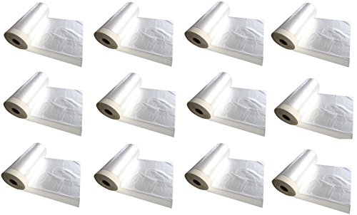 Profi Malerkrepp MaskerTape mit 210cm Folie x 20m | Abdeckband Abdeckfolie Kreppband Masker Kombi Mask Feinkreppband mit Abdeckfolie (12) von FAMA Fachbedarf für Malerwerkzeuge