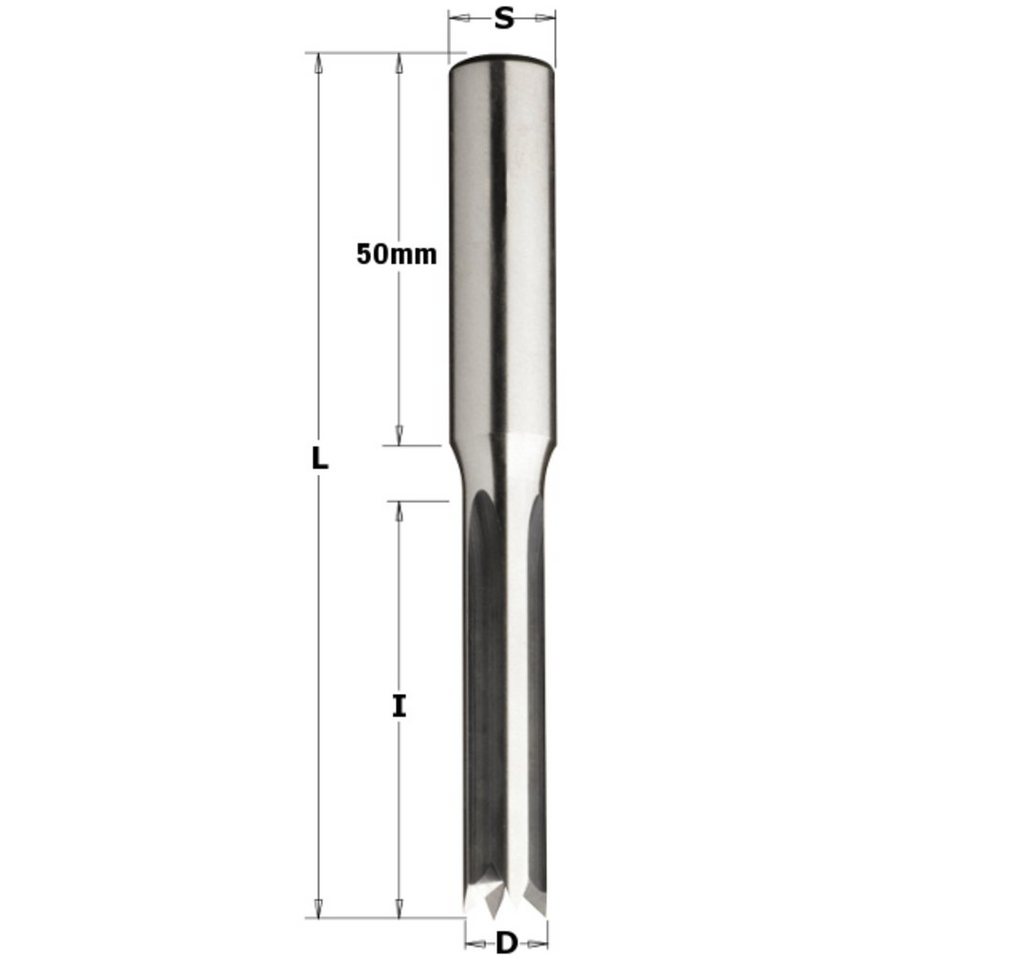 FAMAG Fräsbohrer Langlochfräsbohrer, Ausführung links, AØ 16mm, Schaftdurchmesser 16mm von FAMAG