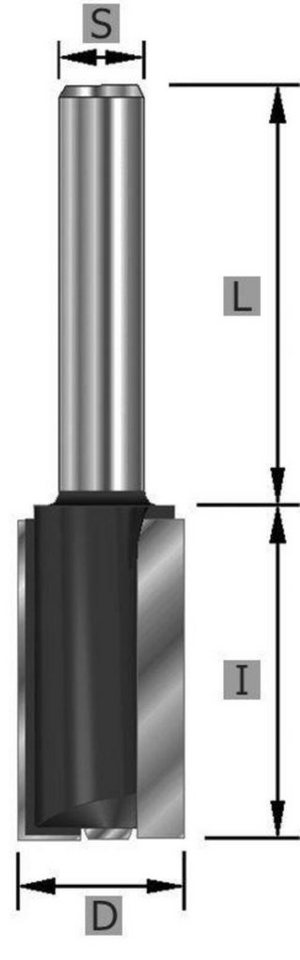 FAMAG Nutfräser Famag Nutfräser HM 51x32x73mm, S=12mm von FAMAG