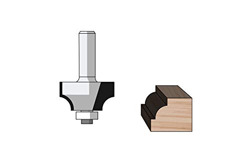 FAMAG Viertelstabfräser HM 31,8x15,9x55,5mm, Radius 9,5mm, Schaft 8mm - 3119.831 von FAMAG
