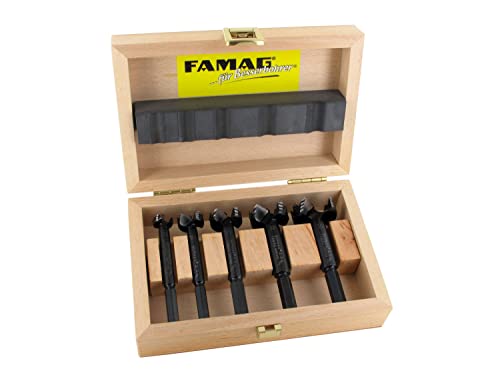 FAMAG Bormax 2.0 WS-Forstnerbohrersatz 5-teilig D=15,20,25,30,35mm im Holzkasten FAMAG Bormax 2.0 WS-Forstnerbohrersatz 5-teilig D=15,20,25,30,35mm im Holzkasten von FAMAG