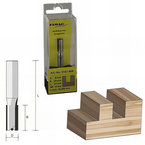 Famag Nutfräser HM mit bestückter Stirnschneide 3167.809 - 9mm - 20mm - 8mm Famag Nutfräser HM mit bestückter Stirnschneide 3167.809 - 9mm - 20mm - 8mm von FAMAG