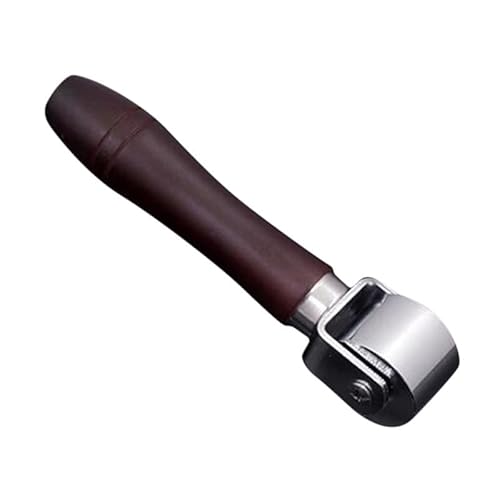 26/60/100 mm professionelle Lederkleberkanten Laminierwalze Handwerk DIY handgefertigtes Faltenwerkzeug Lederhandwerk Roller Faltenwerkzeug (Farbe: Hellgrau) von FAMAIS