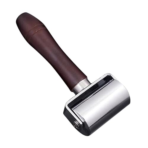 26/60/100 mm professionelle Lederkleberkanten Laminierwalze Handwerk DIY handgefertigtes Faltenwerkzeug Lederhandwerk Roller Faltenwerkzeug (Farbe: Hellgrün) von FAMAIS
