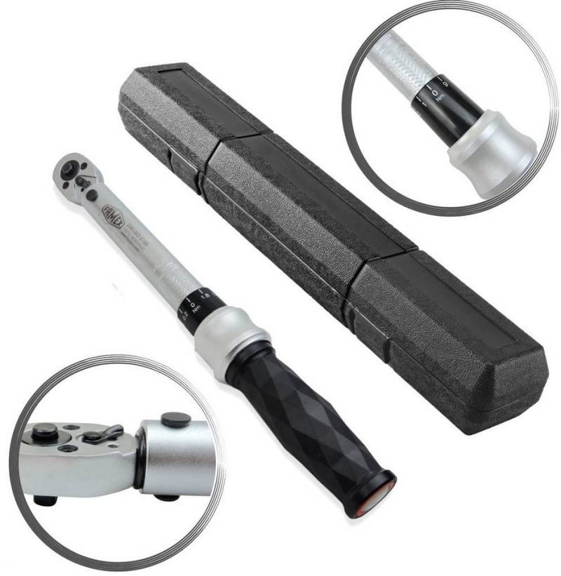 FAMEX Drehmomentschlüssel 10873 Drehmomentschlüssel 1/4 Zoll (6,3 mm) 6-30 Nm, für Fahrrad geeignet von FAMEX
