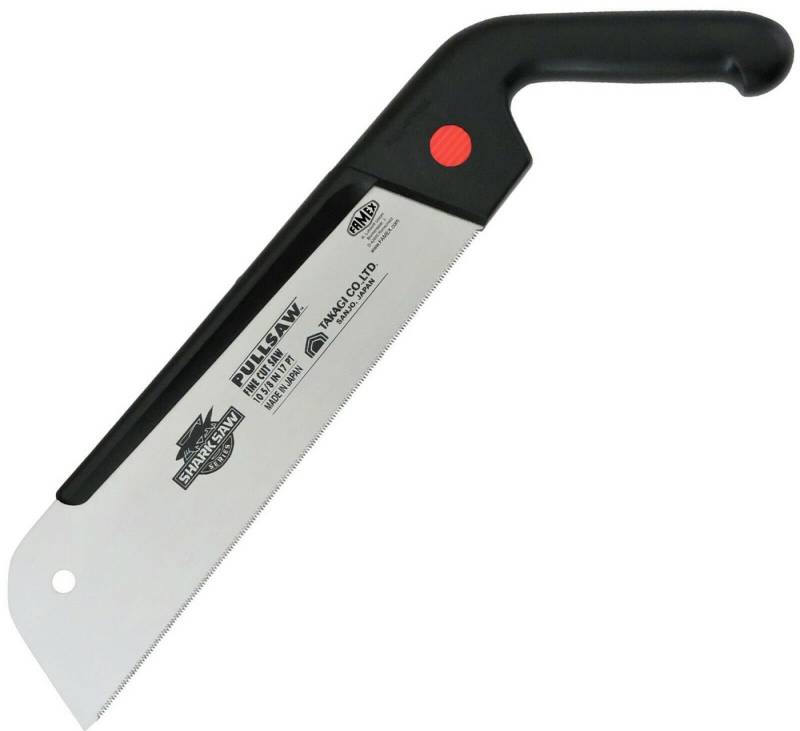 FAMEX Japansäge 5507 Feinsäge 270mm (Holzsäge), Made in Japan, Karbonstahl, sehr fein, 17 TPI von FAMEX
