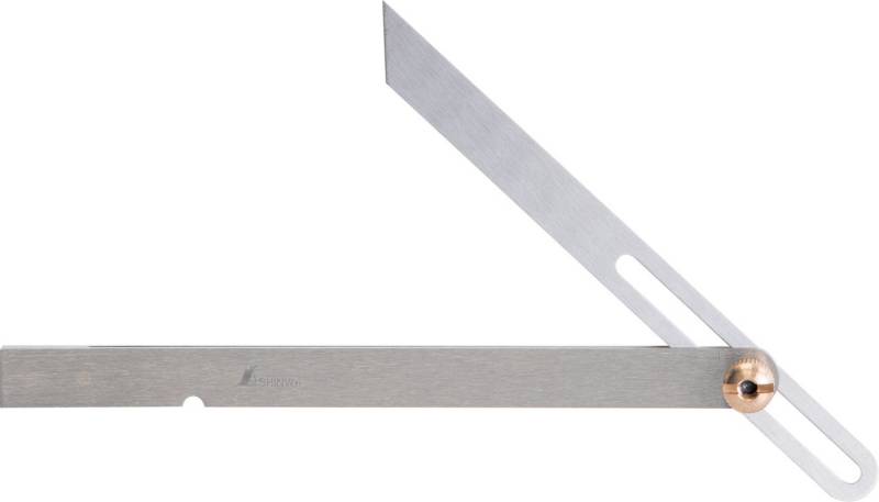 FAMEX Zimmermannswinkel 31482 Zimmerer-Schmiege 15 cm, (Konturenmesser, 1-St), Winkelmesser von FAMEX