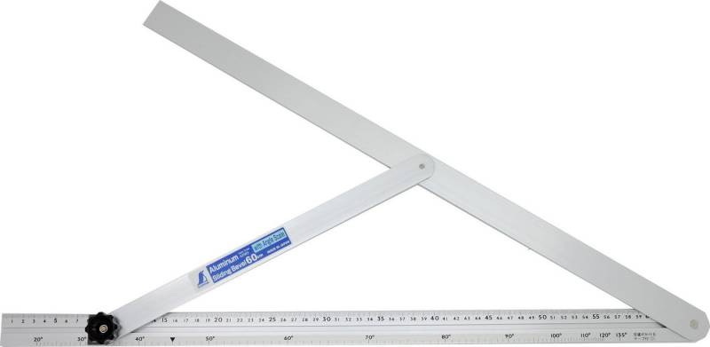 FAMEX Winkelmesser 62662 Zimmerer-Schmiege, 60cm, (Konturenmesser, 1-tlg), Winkelmesser, Made in Japan von FAMEX