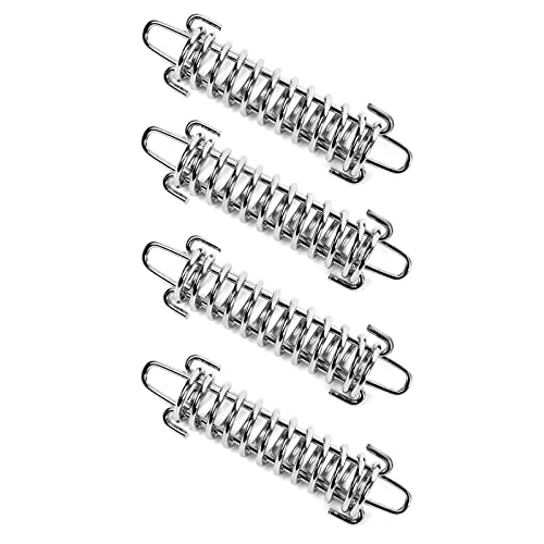 FAMIDIQGO Packung mit 4 Spannfedern für Zelt und Markise - Rostfreie Edelstahlfedern für sichere Installation und Winddichte Befestigung(100mm) von FAMIDIQGO