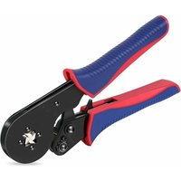 GABRIELLE Aderendhülsen-Crimpzange, Vierkantbacken-Drahtcrimper 16–4 AWG 30–5 (0,08–16 mm²), Crimpzange, Ratschen-Crimpwerkzeuge von FAMILLE