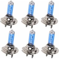 Famille - gabrielle 6PCS H7 100w Superhelle Weiße Xenon-Halogenlampe 12V Autoscheinwerfer Nebelscheinwerfer Lampe Ersatz von FAMILLE