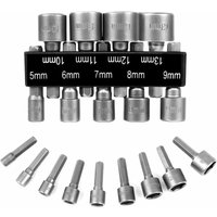 Gabrielle Schraubendreher-Bit-Adapter, Torx-Stecker, magnetischer Schraubendreher-Bit-Adapter, 18 Stück von FAMILLE