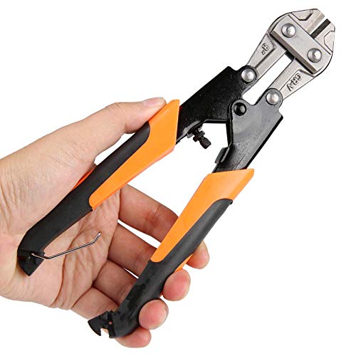 FAMKIT 20,3 cm robuste Mini-Bolzenschneider, Drahtkabelschneider, Zange, Scherenschneidewerkzeug von FAMKIT