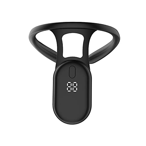 Haltungskorrektur Smart Vibration Rücken Haltungskorrektur Hängende Nacken Haltungstrainer mit Erinnerung Digitalanzeige für Schüler von FAMKIT
