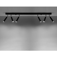 Deckenleuchte Emmi in Schwarz G9 6-flammig - black - Famlights von FAMLIGHTS