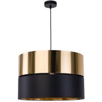 Pendelleuchte Veronika in Schwarz und Gold E27 [Gebraucht - Wie Neu] - black - Famlights von FAMLIGHTS