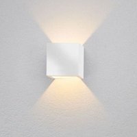 Famlights - led Wandleuchte Cube Aluminium in Silber [Gebraucht - Wie Neu] - grey von FAMLIGHTS