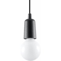 Pendelleuchte Dani in Schwarz E27 1-flammig - black - Famlights von FAMLIGHTS