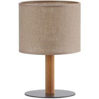 Tischleuchte Jana in Beige und Schwarz E27 - beige - Famlights von FAMLIGHTS