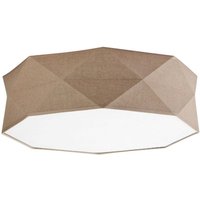 famlights Deckenleuchte Samuel aus Stoff in Beige 4xE27 rund - beige von FAMLIGHTS