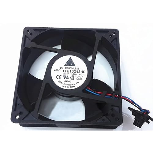 Delta EFB1324SHE 24V 1.38A 127 * 127 * 38MM high air volume axial flow inverter fan von FAMMIX