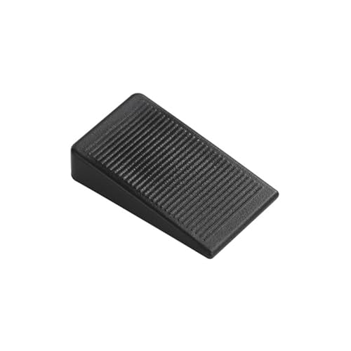 FAMSTURLON 16 x Möbelkeile, 5mm Höhe and 10mm Höhe Plastik Keil zum Ausgleichen von Schrank und Kommode (Schwarz) von FAMSTURLON