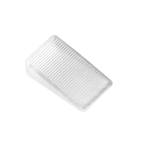 FAMSTURLON 16 x Möbelkeile, 5mm Höhe and 10mm Höhe Plastik Keil zum Ausgleichen von Schrank und Kommode (Transparente) von FAMSTURLON