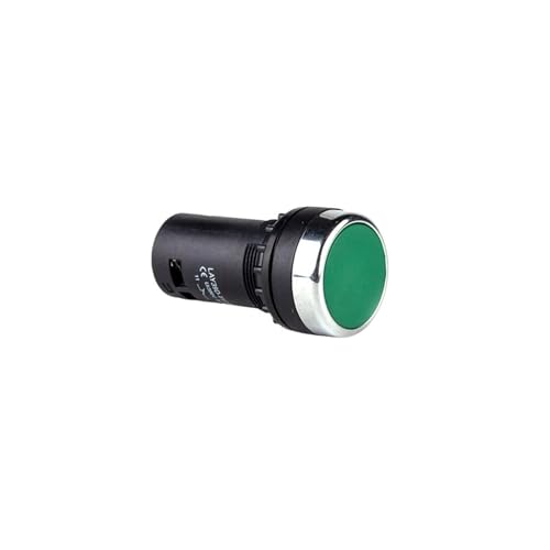 1PCS 22mm LA38-11/206A taste schalter knob schalter notfall stop schalter NO/NC selbsthemmend/rast selbst-reset/momentan (Color : Green) von FAMTERz