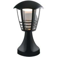 Cloe LED-Außensockelleuchte Schwarz, IP44 800lm 4000K 17x29,7cm - Fan Europe von FAN EUROPE