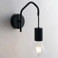 Außergewöhnliche Wandlampe HABITAT schwarz - minimalistische Designerlampe von ECO-LIGHT