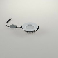 Fan Europe - Tron - LED-Einbauleuchte für den Außenbereich mit Einstellung für Kelvin, Matt White, IP40, 3000- 4000-6000K von FAN EUROPE