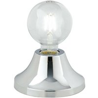Vesevus - Einfache Tischlampe, Chrom, E27 - Fan Europe von FAN EUROPE