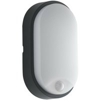 Fan Europe - sensitive led Outdoor Flush mit Sensor Anthrazit, IP54 1000lm 4000K 21,2x11,9x6cm von FAN EUROPE
