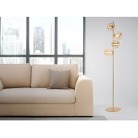 Ausgefallene Stehlampe HONEY Gold - Glaskugeln Bernstein Höhe 160cm Ausgefallene Stehlampe HONEY Gold - Glaskugeln Bernstein Höhe 160cm von FAN EUROPE