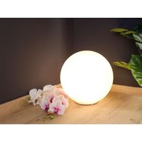 Große Tischleuchte Kugel CITY - Glaskugel Weiß satiniert, Ø 35cm Große Tischleuchte Kugel CITY - Glaskugel Weiß satiniert, Ø 35cm von FAN EUROPE