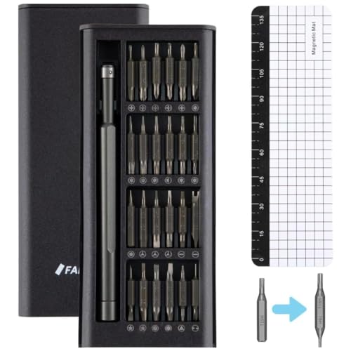 FANACAN Feinmechaniker Schraubendreher Set, Mini Werkzeug Set mit Torx T5 T6 T8 T9 T10, usw, Reparatur Kit für iphone, ipad, Macbook, Switch, PS4, PS5, Xbox, Laptop, Computer, PC, Brille, Uhren, usw von FANACAN