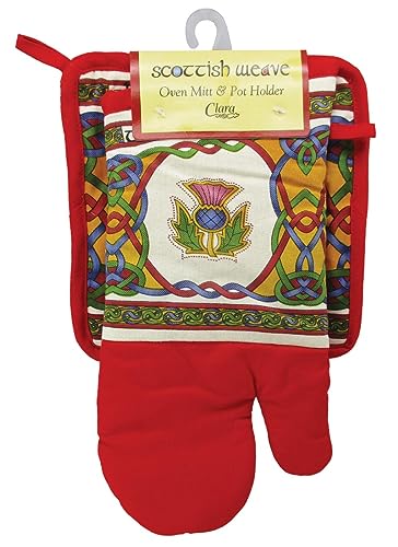 FANCYTHAT and SCIFI PLANET Scottish Weave Oven Mit & Pot Holder von FANCYTHAT and SCIFI PLANET