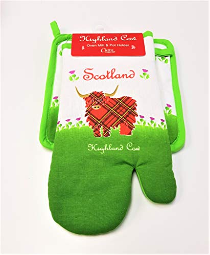 FANCYTHAT and SCIFI PLANET Scottish Weave Oven Mit & Pot Holder von FANCYTHAT and SCIFI PLANET