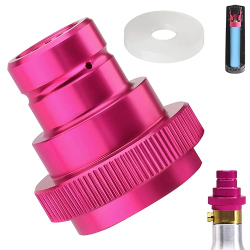 FANCYWUXI CO2 Quick-Adapter, Quick Connect Schnelladapter Kompatibel mit Duo/Terra/Art, Sodastream Adapter, für 60L Trapezgewinde von FANCYWUXI