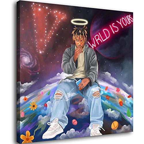 Juice Wrld Album Cover Konzept Leinwand Kunst Poster und Wandkunst Bild Druck Modern Familie Schlafzimmer Dekor Poster von FANFF