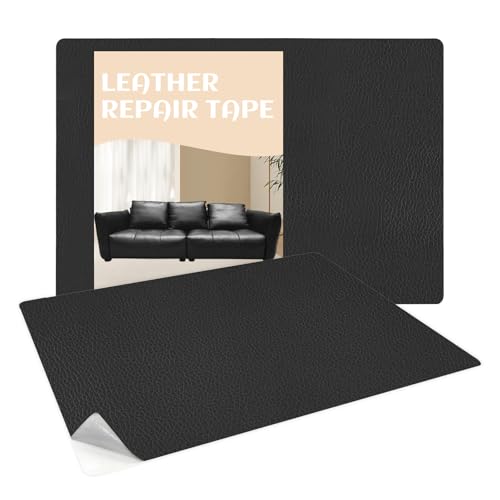 Leder Reparatur Set - FANGCCC 3 Stück 20x30 cm Kunstleder Selbstklebend Reparatur Lederflicken Premium Leder Patch Selbstklebende Flicken für Sofas Couch Autositze Möbel Reparatur von FANGCCC