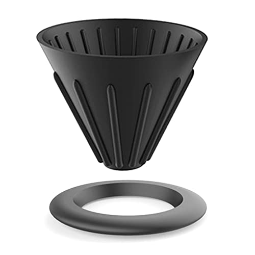FANGFA Kaffeefilter Wiederverwendbarer Kaffeetrichter Silikon Kaffee Tropffilter Cup Faltbarer Kaffeefilterbecher für Zuhause von FANGFA