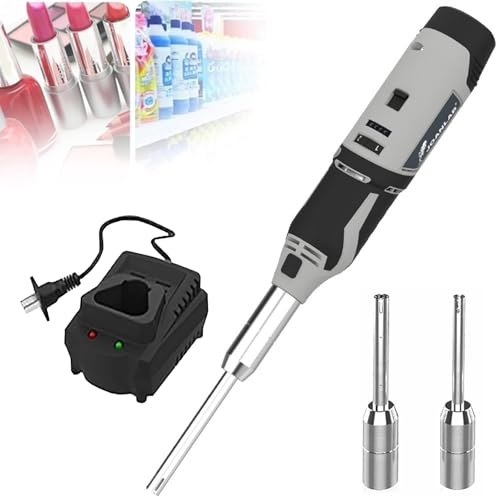 Homogenisator ultraschall Laborhomogenisier ultraschall labor dispergierer 0.5-250ML Geschwindigkeitsverstellbar, Labor-Disperser, Emulgator, Homogenisator für Medien/Kosmetik,BatteryCharging-10mm+6mm von FANGQMM