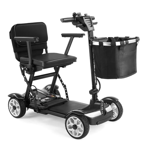 4-Rad-Mobilitätsroller,Zusammenklappbarer Mobilitätsroller,4-Rad-Mobilitätsstuhl,Große Reichweite,Mobilitätsroller Für Senioren Und Erwachsene,Ausgestattet Mit Herausnehmbarem Akku 20Ah 4-Rad-Mobilitätsroller,Zusammenklappbarer Mobilitätsroller,4-Rad-Mobilitätsstuhl,Große Reichweite,Mobilitätsroller Für Senioren Und Erwachsene,Ausgestattet Mit Herausnehmbarem Akku 20Ah von FANGZHL