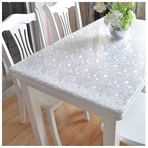 FANIVIN Haushalt Küche PVC Tischdecke Tischmatte Schreibtisch Tischfolie Tischschutz Matte Wasserdicht Dicke 1.5MM Stein 75 * 120CM von FANIVIN