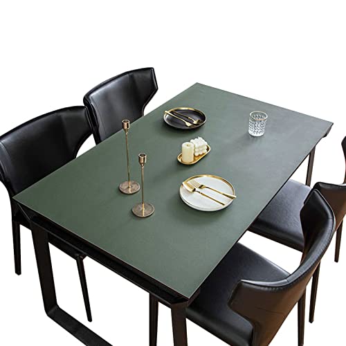 FANIVIN PU Tischdecke Tischmatte Schreibtisch Tischfolie Haushalt Küche Bürobedarf Doppelseitig Tischschutz Matte Wasserdicht Grün+Grau 85 * 160cm FANIVIN PU Tischdecke Tischmatte Schreibtisch Tischfolie Haushalt Küche Bürobedarf Doppelseitig Tischschutz Matte Wasserdicht Grün+Grau 85 * 160cm von FANIVIN